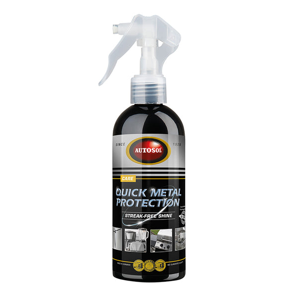 Nettoyant-Dégraissant Autosol Quick Métal Protection (Spray 250 Ml) (Convient Aux Surfaces Métallique Brosses Et L'Alumi