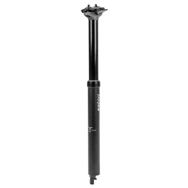 Tige De Selle VTT Télescopique Atlas Pro Alu Noir Diam. 31.6 L428 mm (Réglage Par Câble Interne Débattement 150 mm) Mane