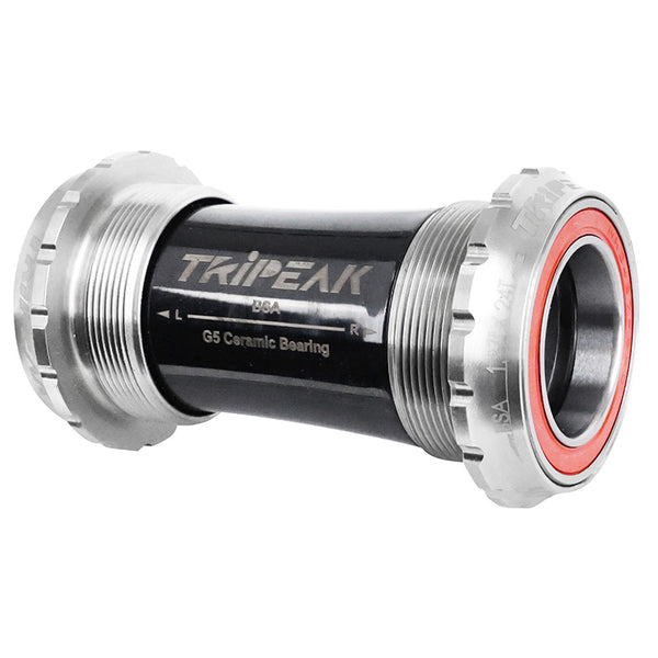 Cuvette Intégré Boîtier Filete Route Tripeak Céramique Anglais - Bsc - 1,37X24 Axe 24 mm Argent (Compatible Rotor TT)