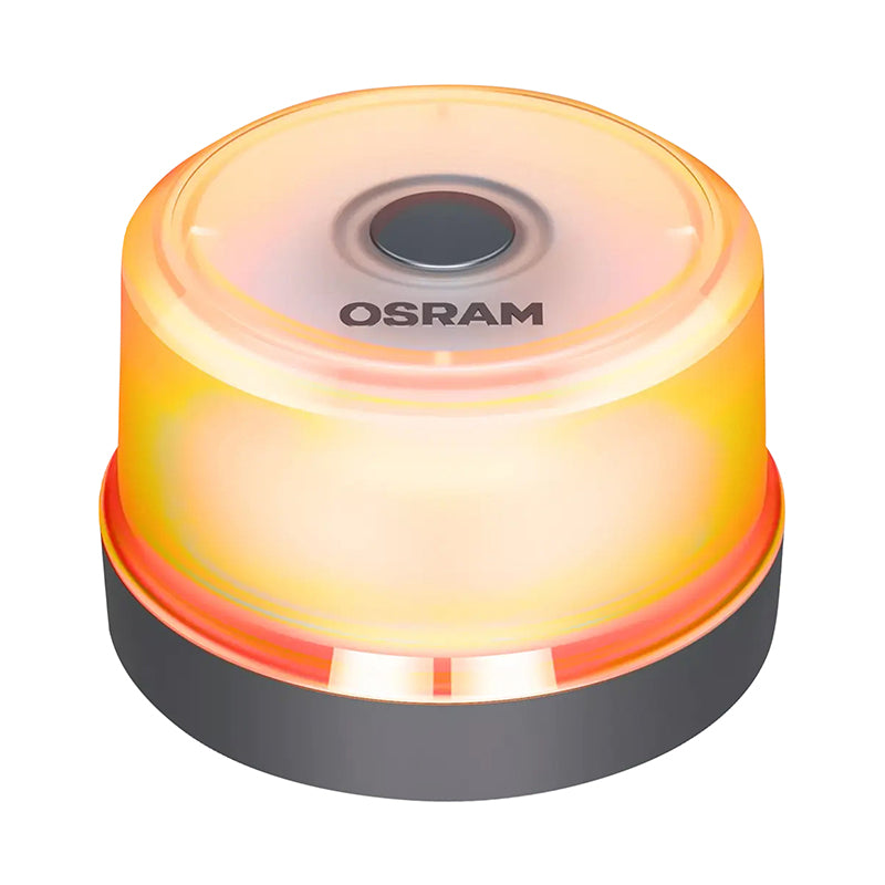 Gyrophare-Feu De Detresse A LED Osram Ledguardian Road Flare Signal V16 Visible Jusqu'A 1000 M, Puissance 140 Lm 2000K (