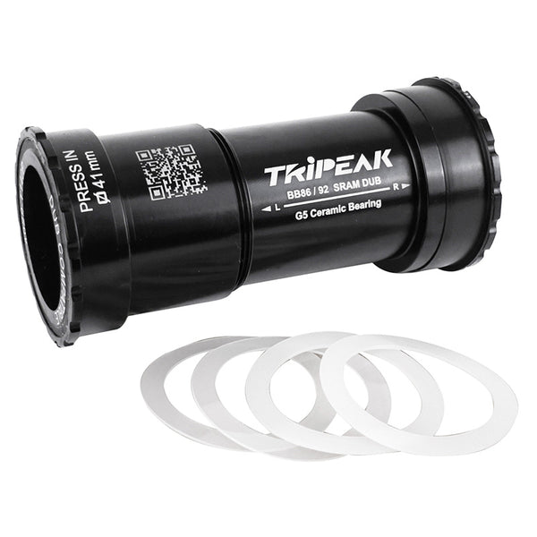 Cuvette Intégré Boîtier VTT-Route A Emboiter-Twistfit Tripeak Céramique Boite 86-92 mm Diam 41 mm Pour Axe 28.99 mm (Com