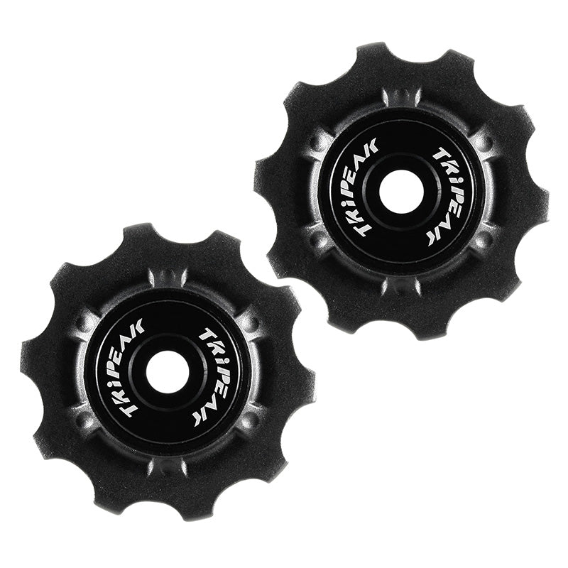 Galet Dérailleur Route Tripeak 10-10 Dents Céramique 11-10V. Campagnolo Noir (Blister De 2)