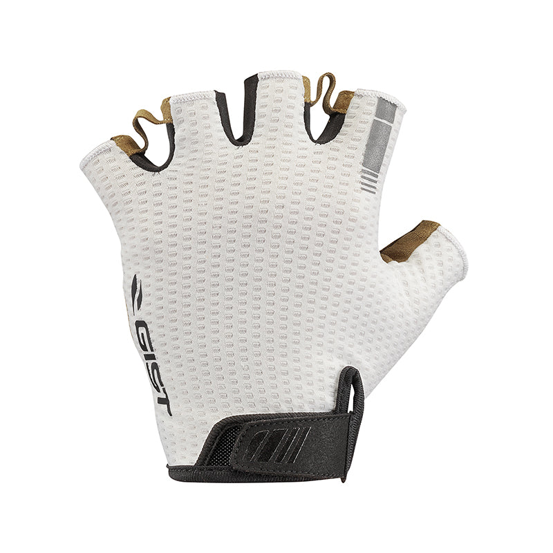 Gants Vélo Court Gist Air Été Blanc XL (Paire Sur Carte) Avec Velcro