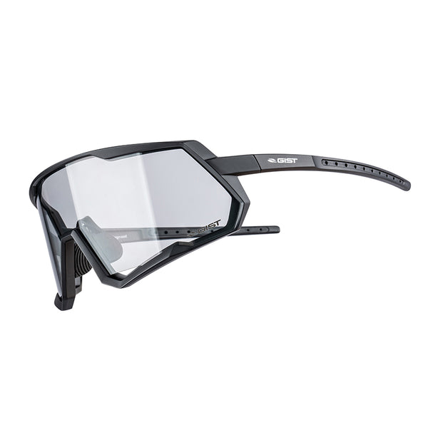 Lunettes Vélo Adulte Gist Mask Monture Noir Verres Photochromiques Qui S'Adaptent Automatiquement A La Luminosite Protec