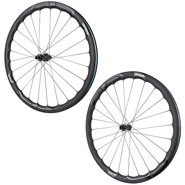 Roues Route Disque 700 Fir Fc 38 Pro Centerlock Carbone Noir Cassette Sram Xdr 12V Axe Traversant 12-100 Et 12-142 Haute