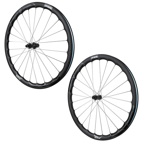 Roues Route Disque 700 Fir Fc 38 Pro Centerlock Carbone Noir Cassette Shimano 12-11V Axe Traversant 12-100 Et 12-142 Hau