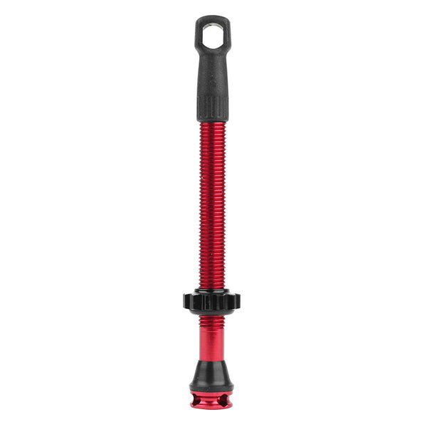 Valve De Pneu Tubeless Presta Newton Colori Rouge 47 mm 4 Trous Pour Diffusion Preventif (Vendu A L'Unite) - Livre Avec 