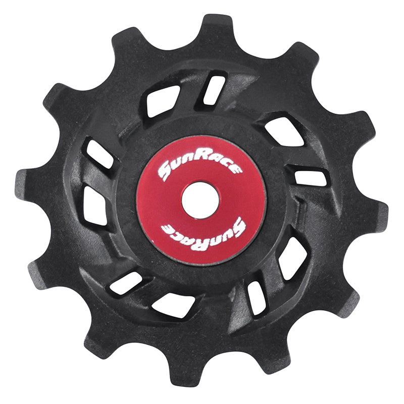 Galet Dérailleur Sunrace 12 Dents Base Pour Dérailleur 12-11-10V. (Vendu A L'Unite) - Compatible Sram 12V.