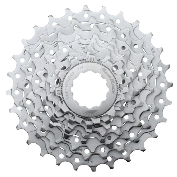 Cassette 8V. Sunrace R86 11-28 Route Pour Shimano-Sram Nickel (Livre En Boite) (11-12-14-16-18-21-24-28)