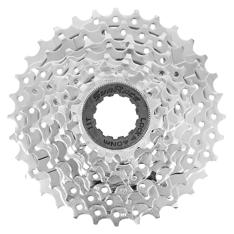 Cassette 9V. Sunrace M96 11-32 VTT Pour Shimano-Sram Nickel (Livre En Boite) (11-12-14-16-18-21-24-28-32)