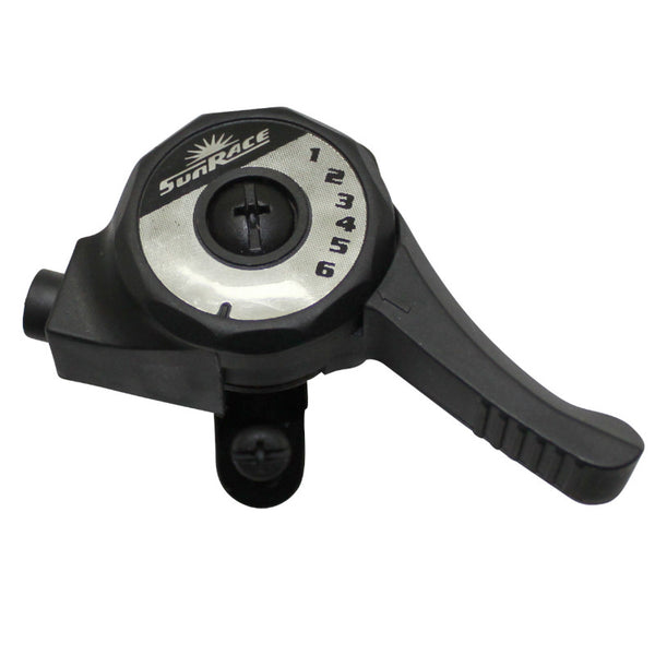 Manette VTT Sunrace Droite Shift A Collier Sur Cintre 6V.