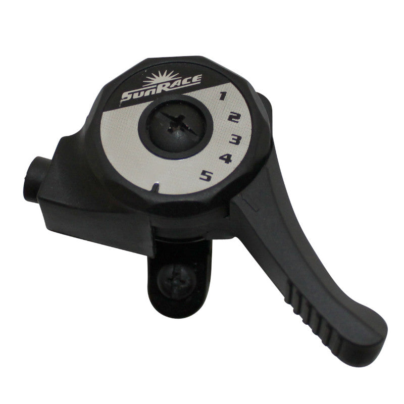 Manette VTT Sunrace Droite Shift A Collier Sur Cintre 5V.