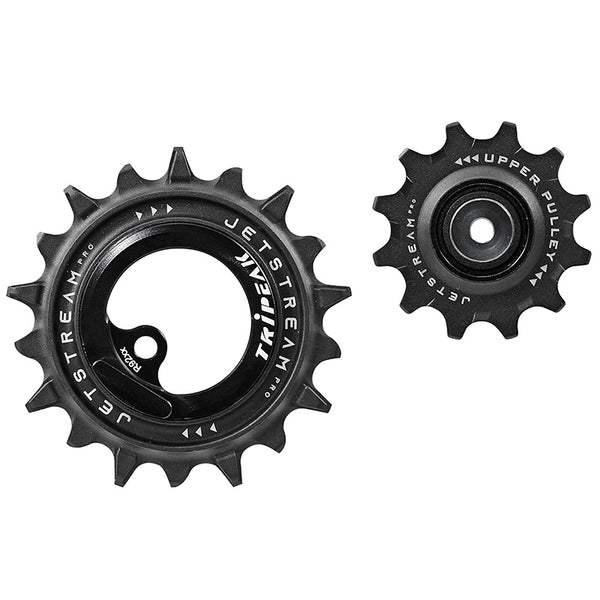 Galet Dérailleur Aopw Tripeak 12-18 Dents Céramique 11X2V. Shimano Dura-Ace R9100 Noir (Jeu De 2) (Garantie 4 Ans)