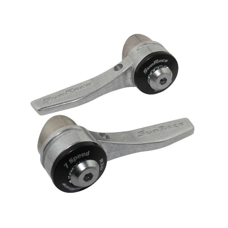 Manette Route Sunrace Pour Cadre Plot Braser 3X7V. (Paire)