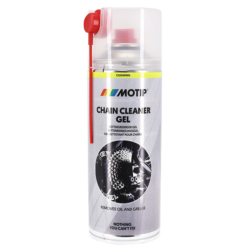 Nettoyant Chaîne Motip Cleaner Gel (Aerosol 400Ml)