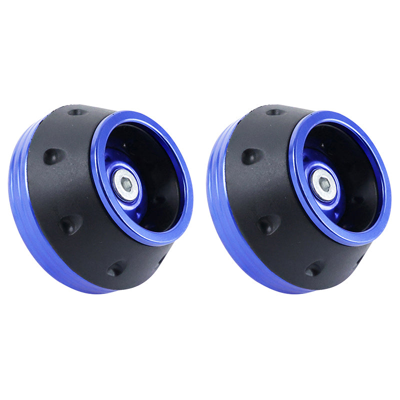 Écrou Protection Antichute Fixation Moyeu Pour Trottinette Métal Bleu