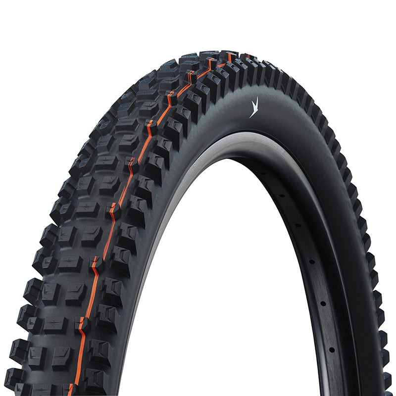 Pneu VTT Gravity - VAE 27.5 X 2.50 Schwalbe Albert Evo Radial Noir Ts (63-584) Tubeless Ready Homologué VAE E50