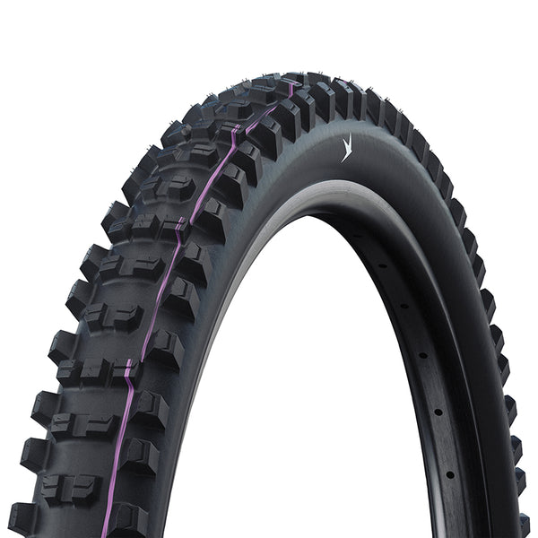 Pneu VTT Gravity - VAE 29 X 2.50 Schwalbe Shredda Rear-Arrière Radial Noir Ts (63-622) Tubeless Ready Homologué VAE E50
