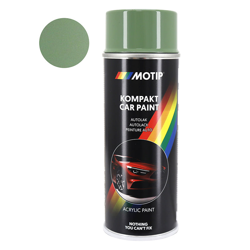 Bombe De Peinture Motip Kompakt Autolack Acryl Métal Vert Kaki Aerosol 400 Ml (44130)