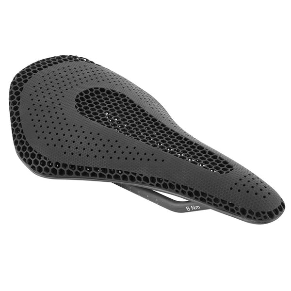 Selle 3D Carbone T806 Noir Fermée 265X143 Rail Carbone Mat Poids 190G (Poids Max 130 Kg) -Newton-