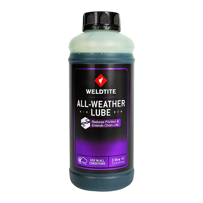 Lubrifiant Vélo Chaîne Weldtite All Weather Toutes Conditions (1L)