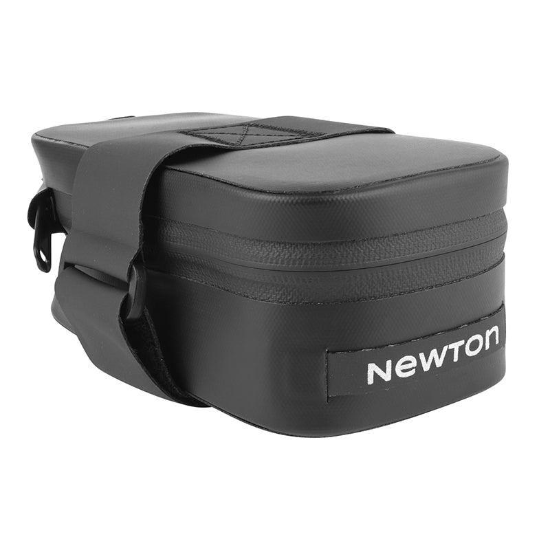 Sacoche De Selle Vélo Newton Noir Étanche Fixation Velcro (L 120 X L 65 X H 50 mm)