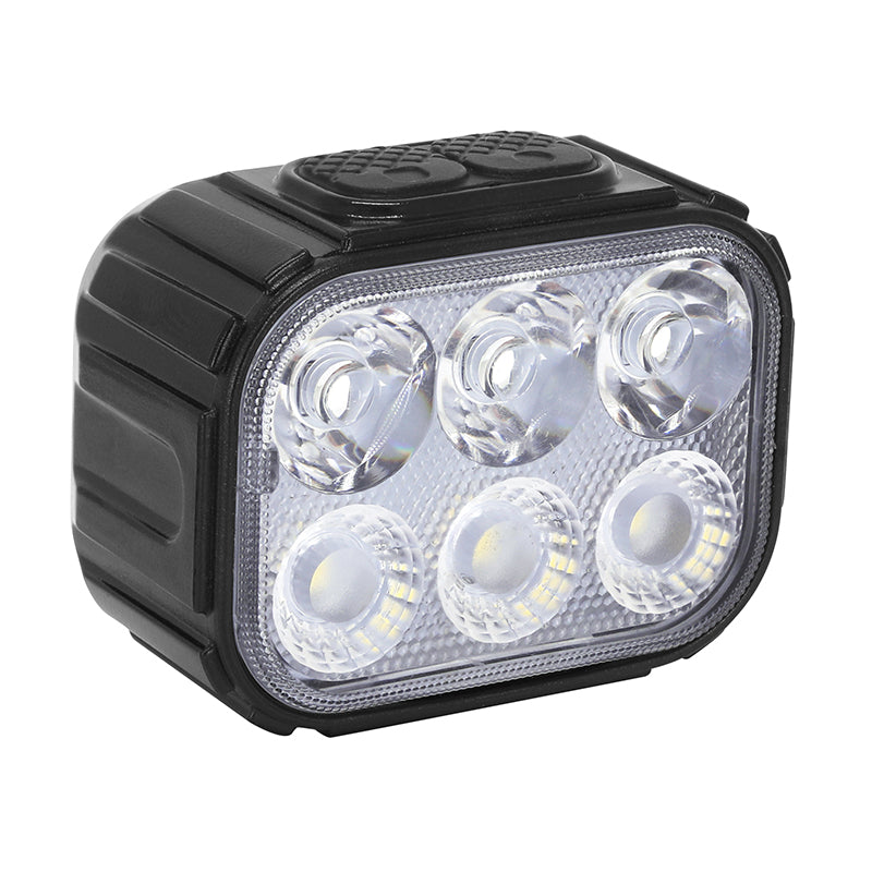 Éclairage Vélo Usb Avant Newton 350 Lumen Noir 8 Modes (Livre Avec Fixation Cintre) - Rechargeable Usb