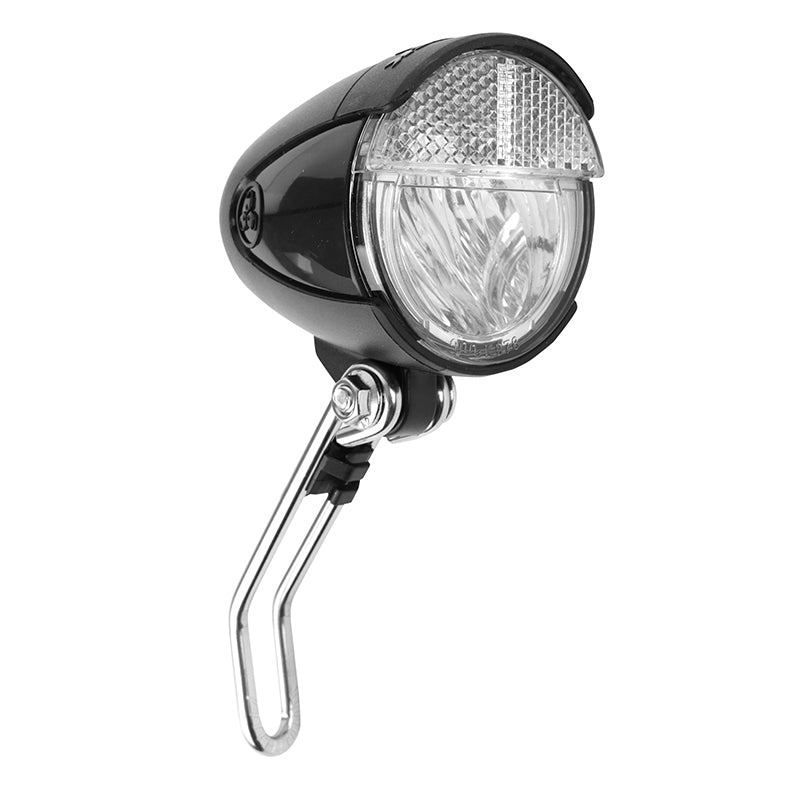 Éclairage Vélo A Dynamo Avant Sur Fourche Trelock Ls583 Bike-Retro 15Lux Noir - Pour Voir A 35M Et Visible A 2,250Kms