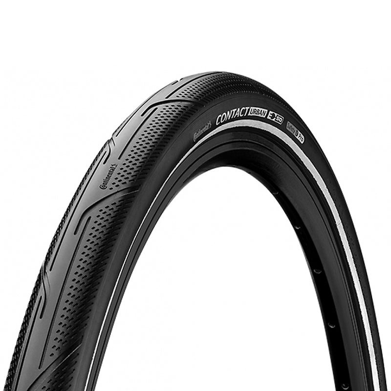 Pneu City - VTT 700 X 50 (29 X 2,00) Continental Contact Urban Noir Tr (50-622) Flanc Reflex Homologué VAE E50 (Offre Sp