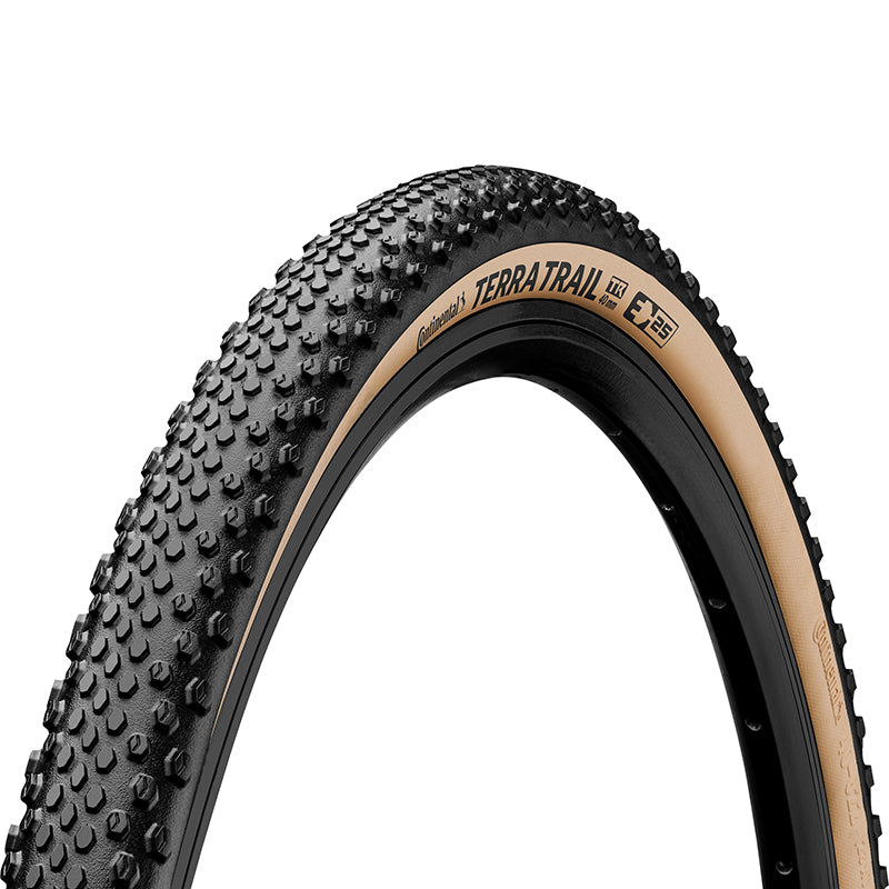 Pneu Gravel 700 X 40 Continental Terra Trail Shield Wall Noir-Beige Tubeless Ready Ts (40-622) (Offre Spéciale Pour Mont