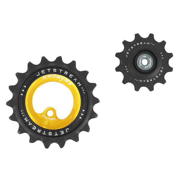 Galet Dérailleur Aopw Tripeak 12-18 Dents Céramique 11X2V. Shimano Ultegra R8000Gs - 105 R7000Gs Or (Jeu De 2) (Garantie