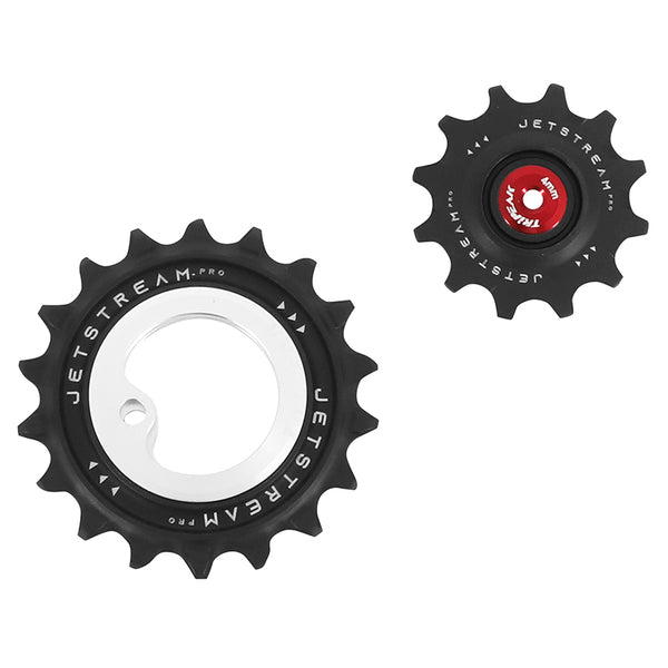 Galet Dérailleur Aopw Tripeak 12-18 Dents Céramique 12X1V. Sram Axs Xplr Red-Force-Rival Argent (Jeu De 2) (Garantie 4 A