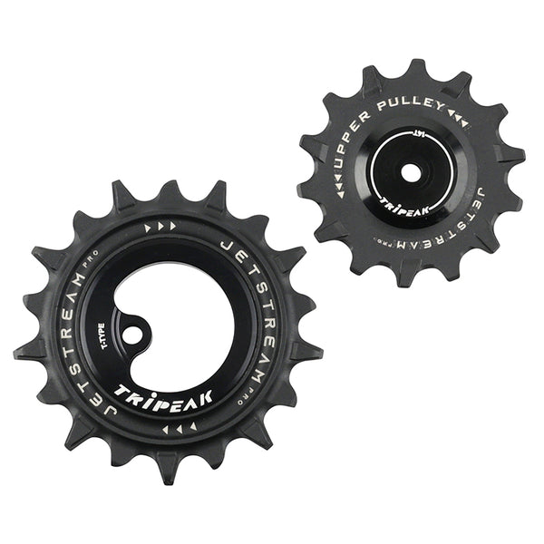 Galet Dérailleur Aopw Tripeak 14-18 Dents Céramique 12X1V. Sram T Type Noir (Jeu De 2) (Garantie 4 Ans)