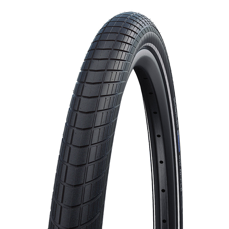 Pneu VTT Urbain 20 X 2.15 Schwalbe Big Apple Noir Tr (55-406) Renfort Raceguard Flanc Reflex Compatible VAE (Offre Spéci