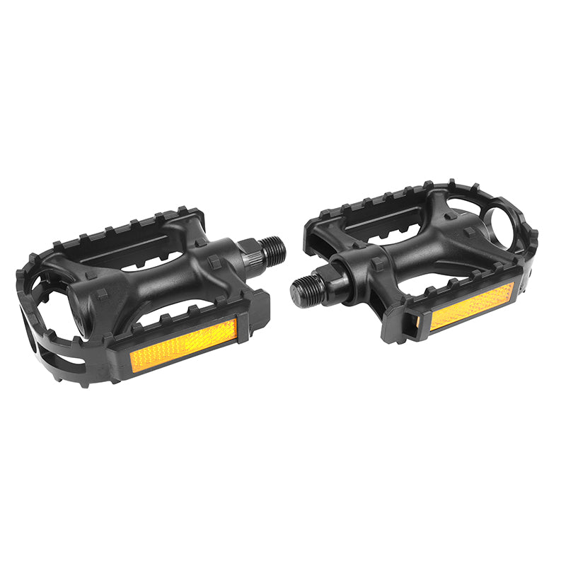 Pédale VTT Newton Résine Noir 9-16" N875 (Paire Sur Carte)