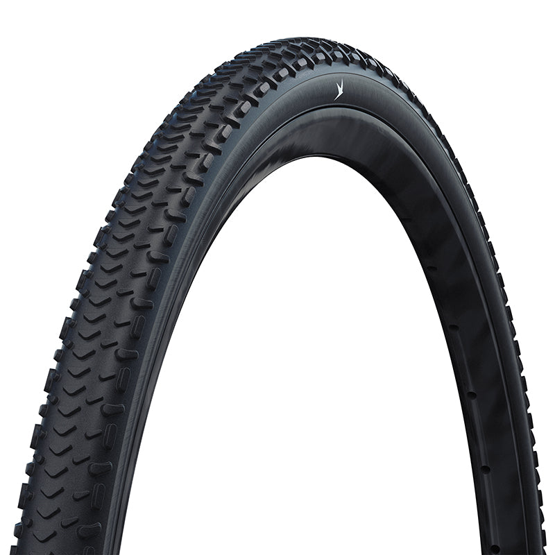 Pneu Gravel 700 X 45 Schwalbe G-One Rx Addix Race Guard Noir Tubeless Ready Ts (45-622) Compatible VAE