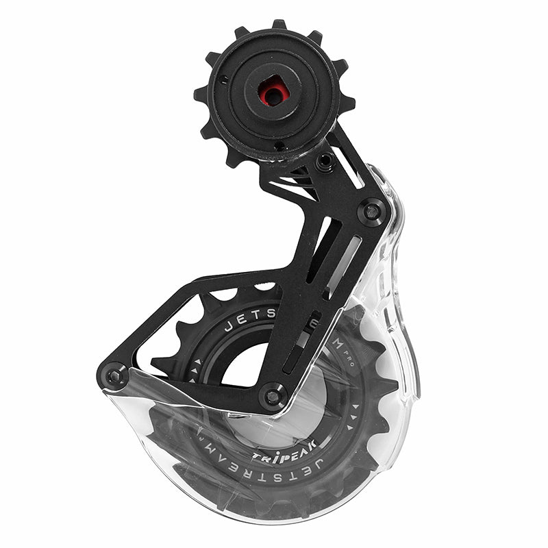 Chape Dérailleur Aero-Wing Opw Tripeak 12-18 Dents 12X2-1V. Sram Axs Red-Force-Rival-Red E-1 Noir Aluminium (Garantie 4 