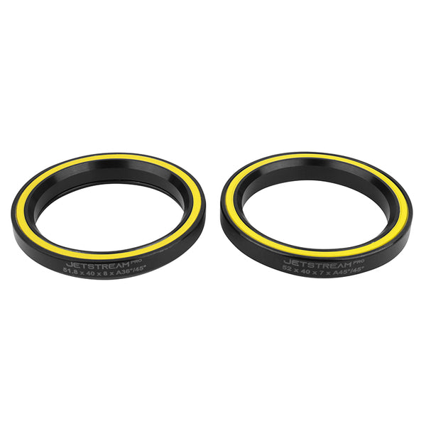 Roulement Jeu Direction Tripeak Jetstream Pro Solitech Céramique - 40 X 52 X 7 mm 45X45Â° - 40 X 51.8 X 8 mm 36X45Â° (Ga