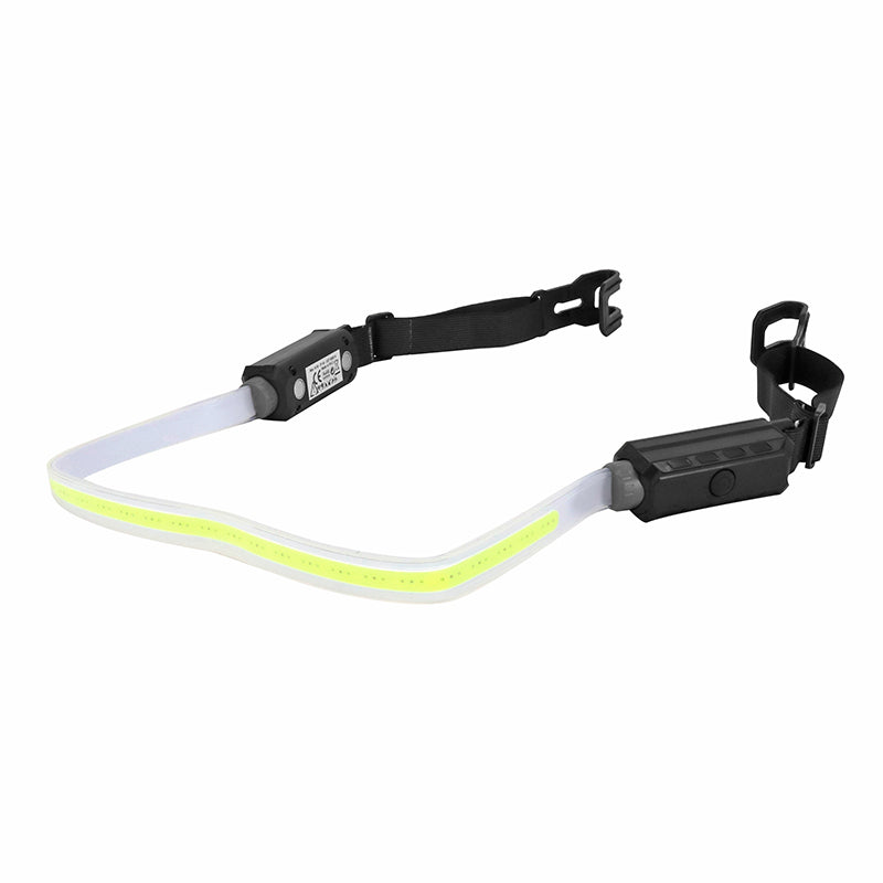 Lampe-Torche-Baladeuse Atelier A Leds 1000 Lm Aimantee Orientable A 160Â° Sangle Elastique Avec 2 Batterie (Rechargeable