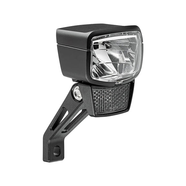 Éclairage Vélo VAE - E-Bike Avant Sur Fourche Axa Nxt 80 E-Bike 6-12V 80Lux Homologué Noir Compatible Dynamo - Pour Voir