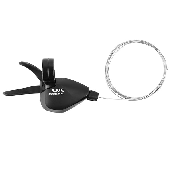 Manette VTT Sunrace Droite Dual Lever Dlux61N Push Pull U-Series 11V. - Compatible Shimano Cues, Linkglide