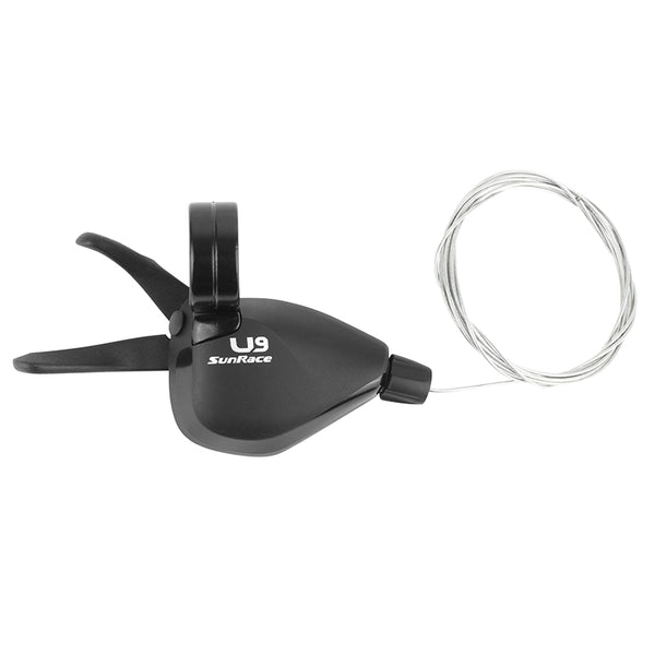 Manette VTT Sunrace Droite Dual Lever Dlu961N Push-Pull U-Series 9V. - Compatible Shimano Cues, Linkglide