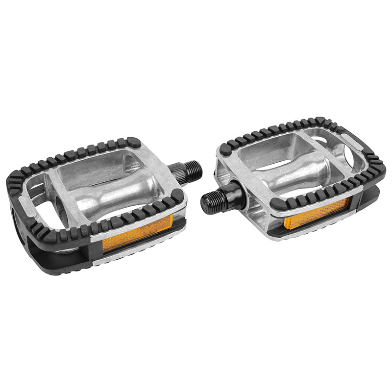 Pédale City Union Alu Résine Noir 9-16" (Paire En Sachet)