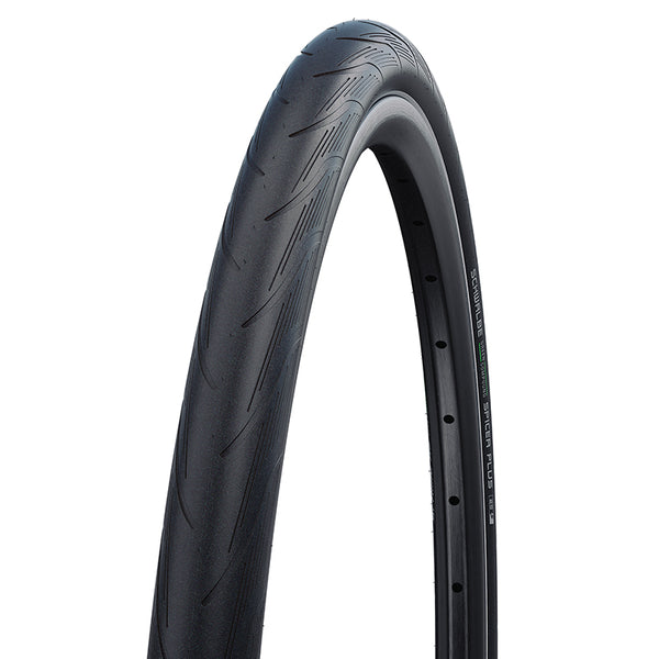 Pneu VTC - VAE Urbain 700 X 35 Schwalbe Spicer Plus Noir Tr (35-622) Renfort Puncture-Guard Flanc Reflex Compatible VAE