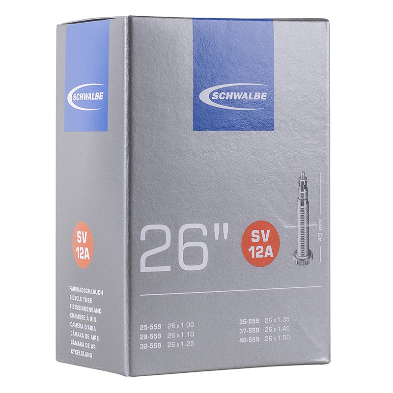 Chambre A Air Vélo 26 X 1.00-1.50 Schwalbe Airplus Valve Presta 40 mm (25-40X559) (Sv12A)