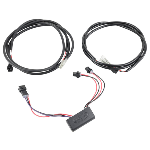 Câble Éclairage Avant-Arrière Leader Fox Pour Sandy Avant L1000 mm, Arrière L1300 mm (Compatible Batterie Zz586,Zz602,Zz
