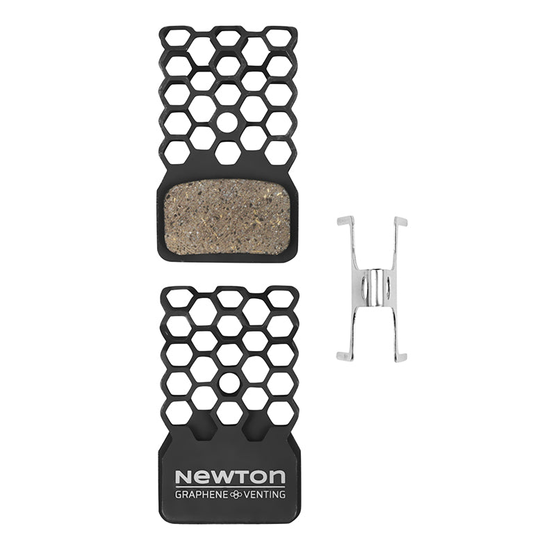 Plaquette De Frein Route Shimano Rs805-Rs505, Ultegra, Dura-Ace (Newton Graphene Organic Avec Ailette Refroidisseur) (Pa