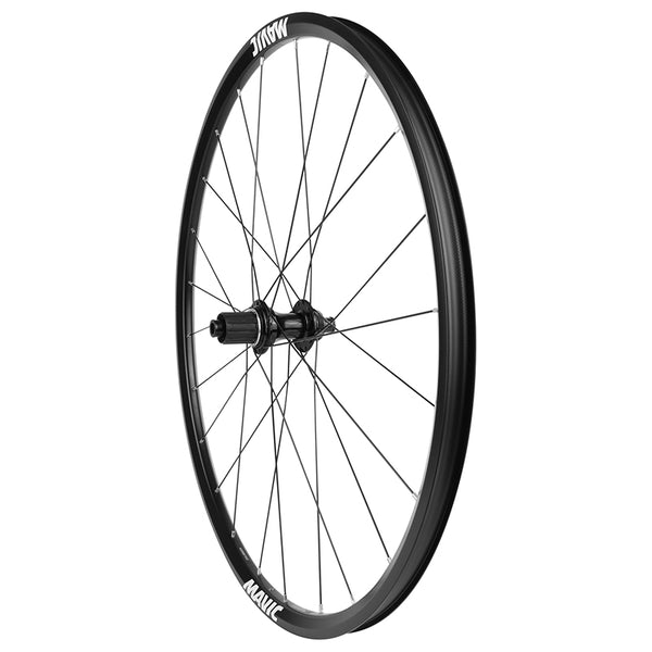 Roue Gravel - Route Disque 700 Mavic Access Rg22 Arrière Cassette Hg 11-10V Centerlock Axe Traversant 12-142 Noir 24 Ray