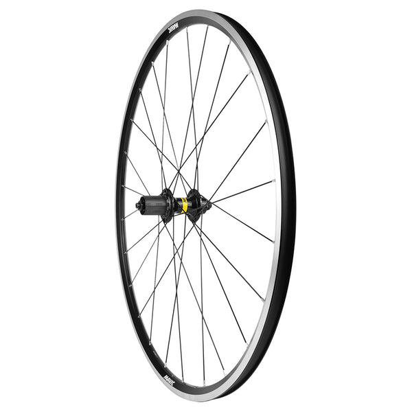 Roue Route Patin Blocage 700 Mavic Access R17 Arrière Cassette Hg 11-10V Noir 24 Rayons Jante (622-17) -Poids Max 120 Kg