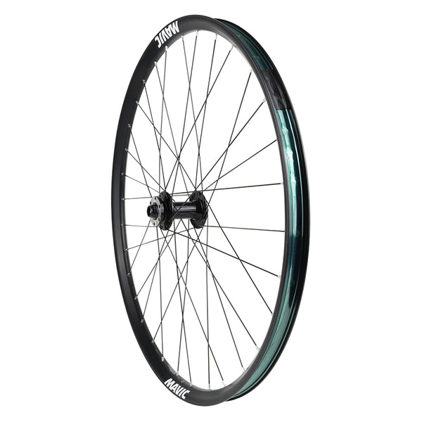Roue VTT - VAE Disque 29" Mavic E-Access Xr27 Boost Tubeless Ready Avant Axe Traversant 15-110 Disque 6 Trous Noir 32 Ra